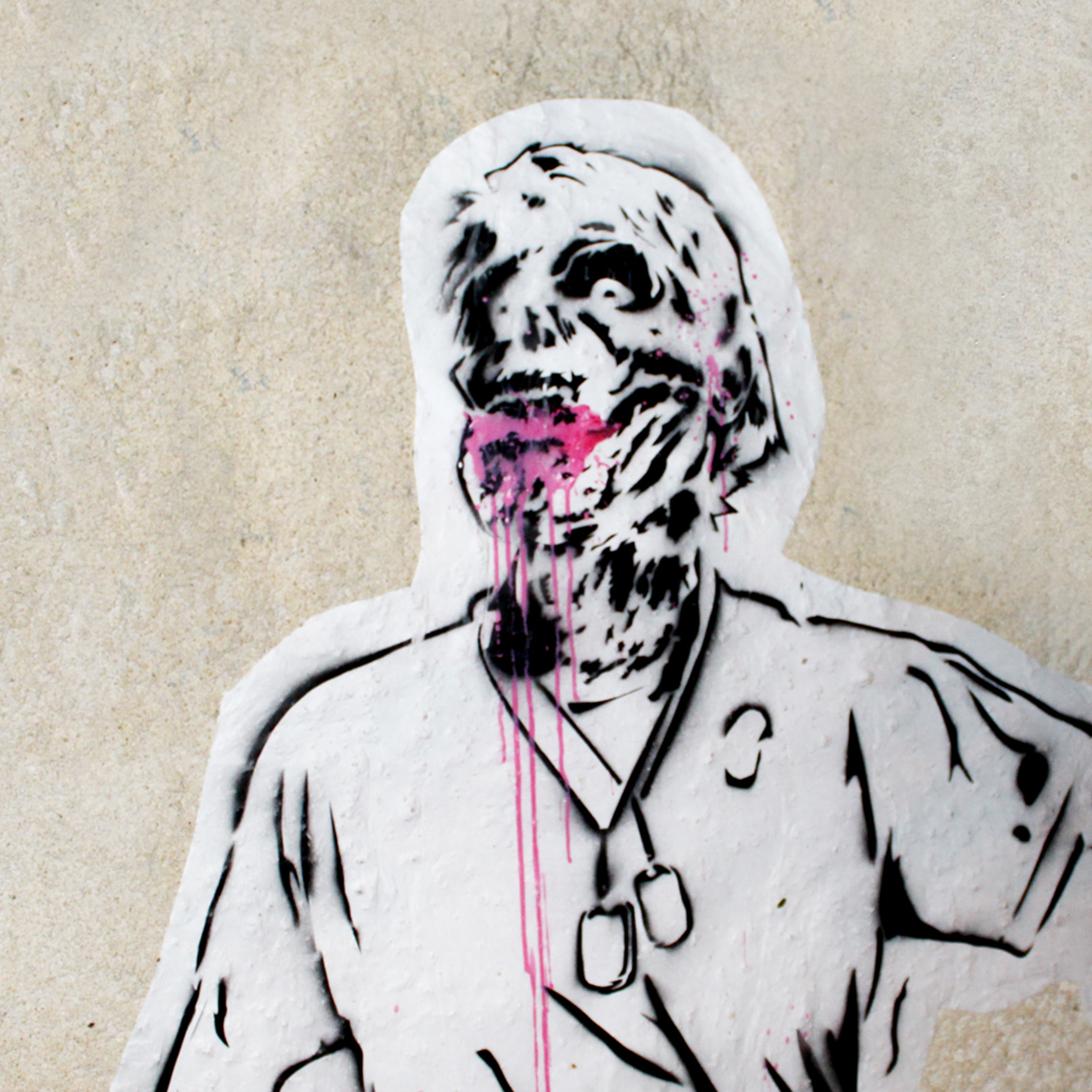 Zombies Street art